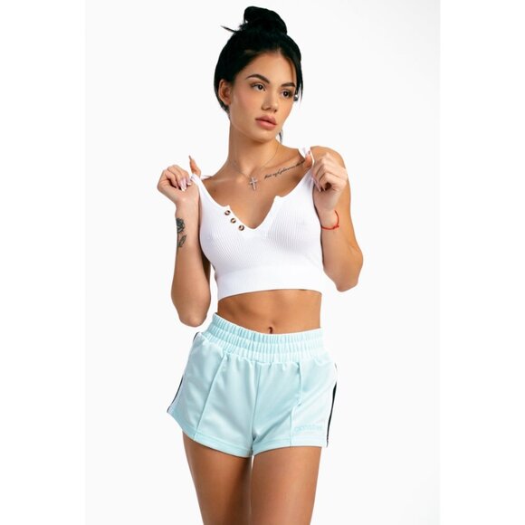 OMST Ribbed Seamless Tank Bra Top - Picture 1 of 3